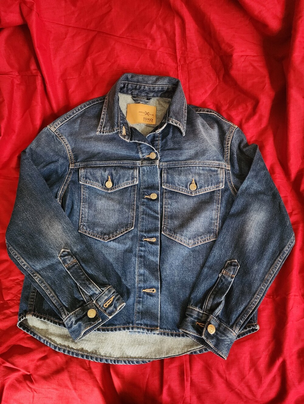ISKO Women's Denim Jacket in Blue